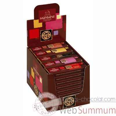 Video Pack 30 barres chocolatees Monbana -11910059