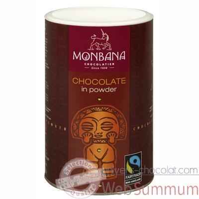 Boite de chocolat en poudre 32% Monbana -121M148