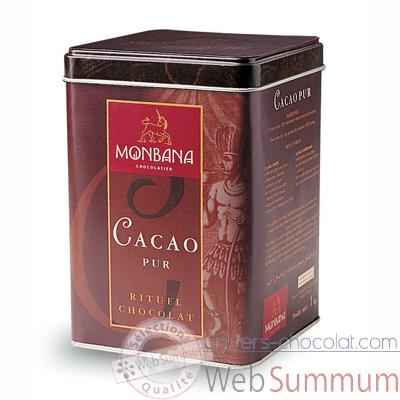 Boîte fer de Cacao Pur Monbana -121M075