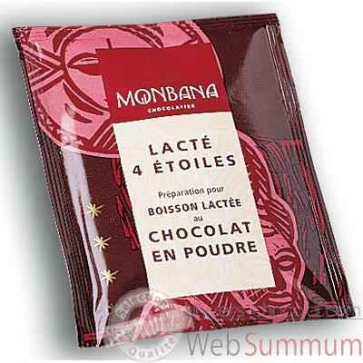 Doses chocolat en poudre de Lacte 4 etoiles Monbana -122M024