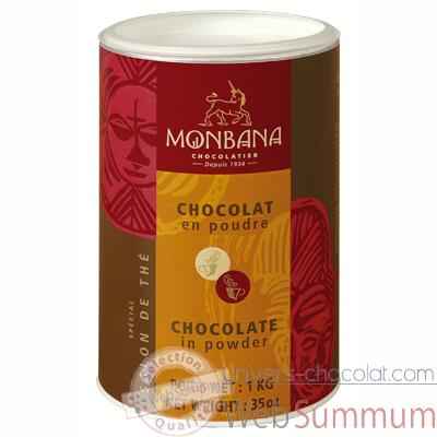 Boîte chocolat en poudre Spécial Salon de Thé Monbana -121M004