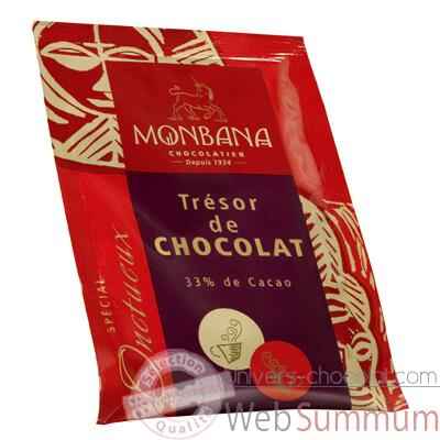Dosette de chocolat en poudre "Tresor de Chocolat" Monbana -121M038