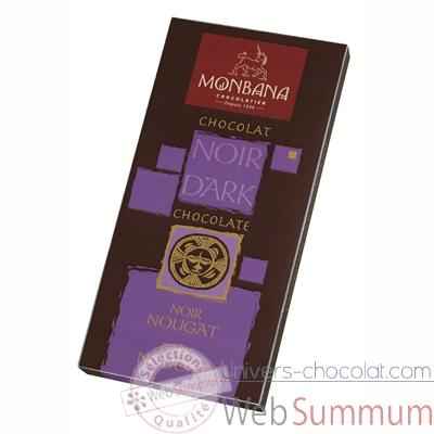 Presentoir 12 tablettes chocolat noir nougat -11910006