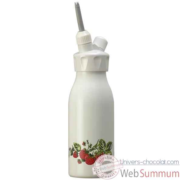 Kayser siphon à chantilly 0,5l blanc décor fraises - sahneboy Cuisine -296202