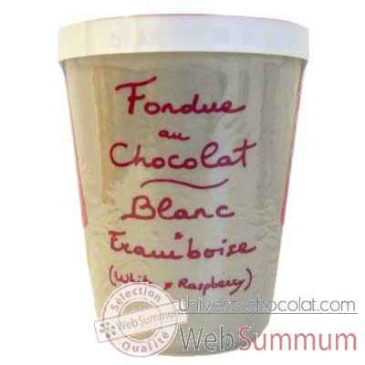 2 fondue au chocolat blanc et framboise Aux Anysetiers du Roy - 0327x2