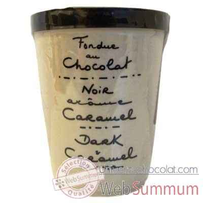 2 fondue au chocolat noir et caramel Aux Anysetiers du Roy - 0313x2