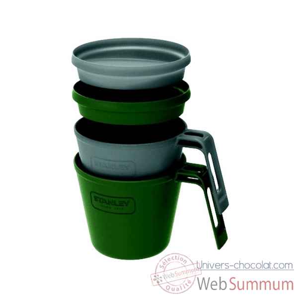 Stanley mug aventure ecycle nesting 0.47l vert -1615-003